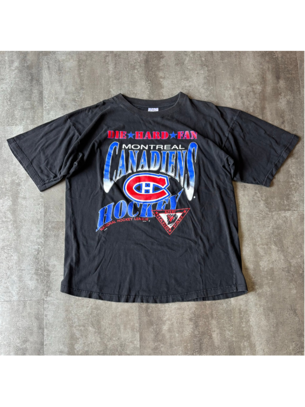 Vintage Montreal Canadians Shirt Mens XL Black